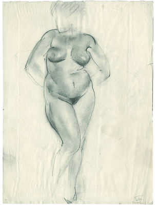 Такке Борис Александрович. Обнаженная 